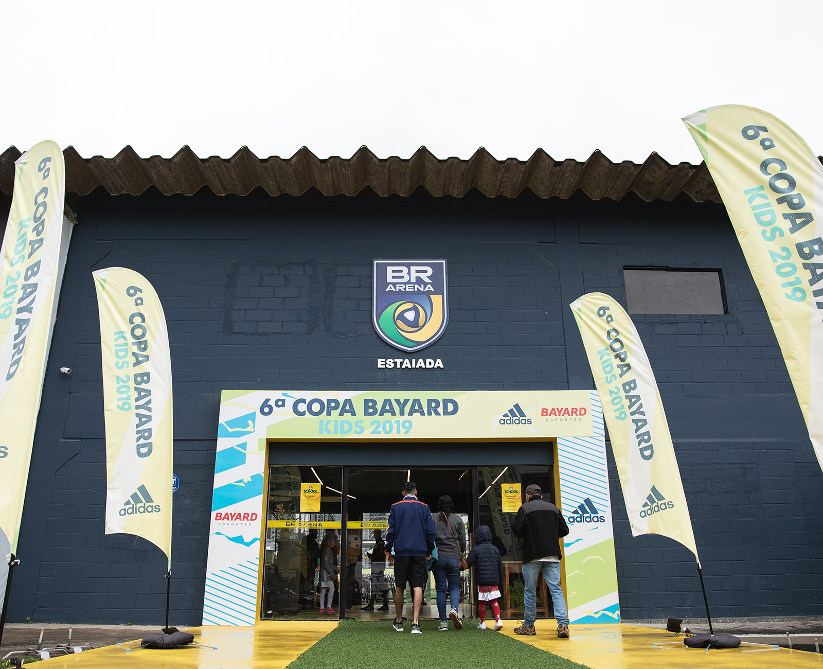 Imagem do local da realização da 6ª Copa Bayard Kids - Adidas.