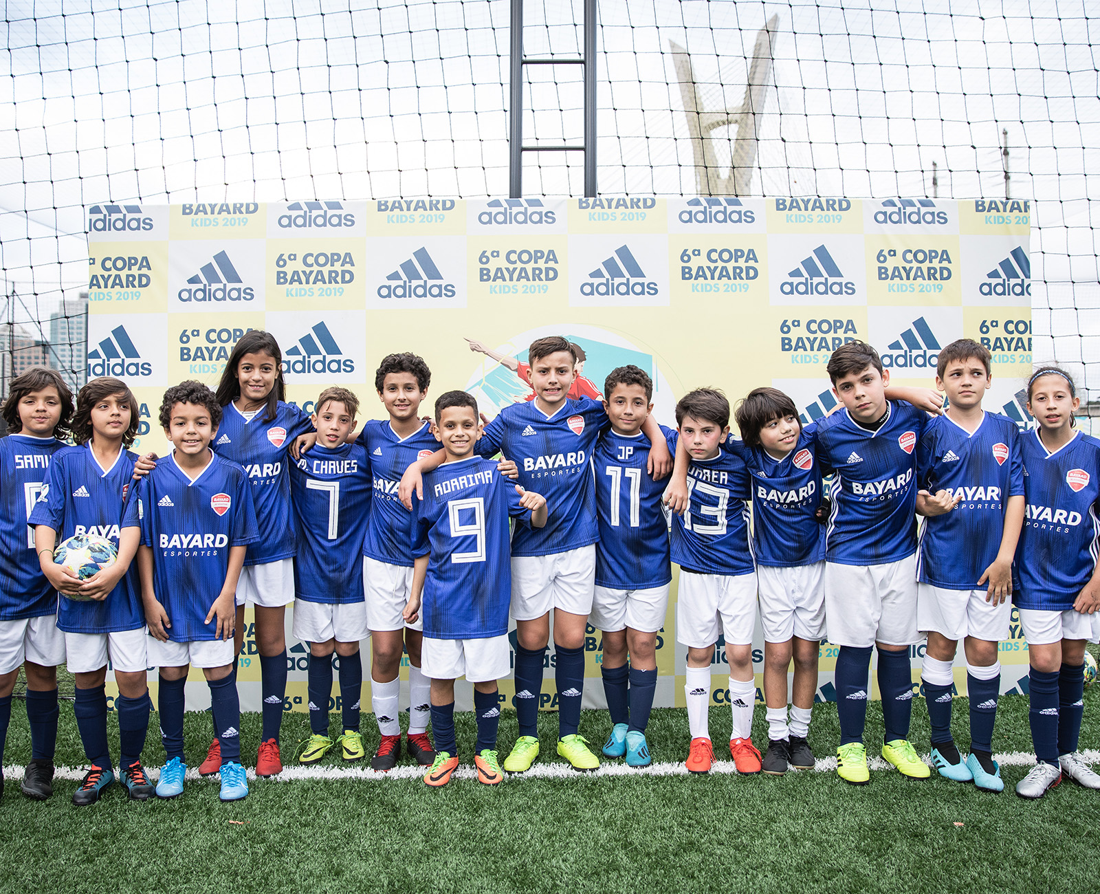 Imagem do local da realização da 6ª Copa Bayard Kids - Adidas.
