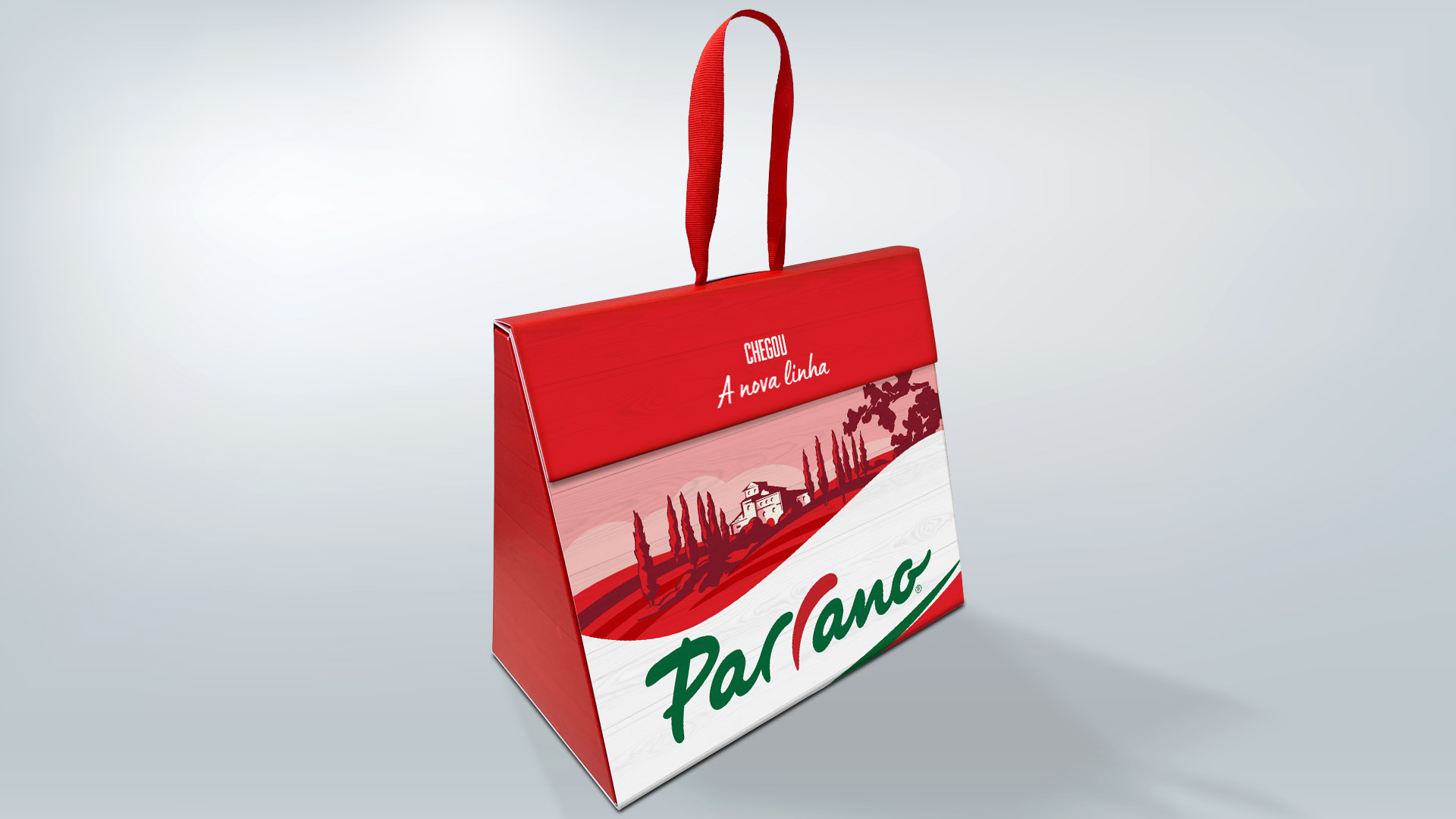 Imagem do sales kit da campanha de lançamento da marca Parrano no Brasil desenvolvida pelo Estúdio E | Agência de Comunicação