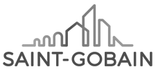 Logotipo Saint Gobain portfólio Estúdio E | Agência de Comunicação