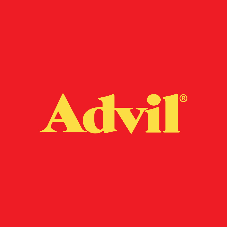 Logotipo Advil portfólio Estúdio E | Agência de Comunicação