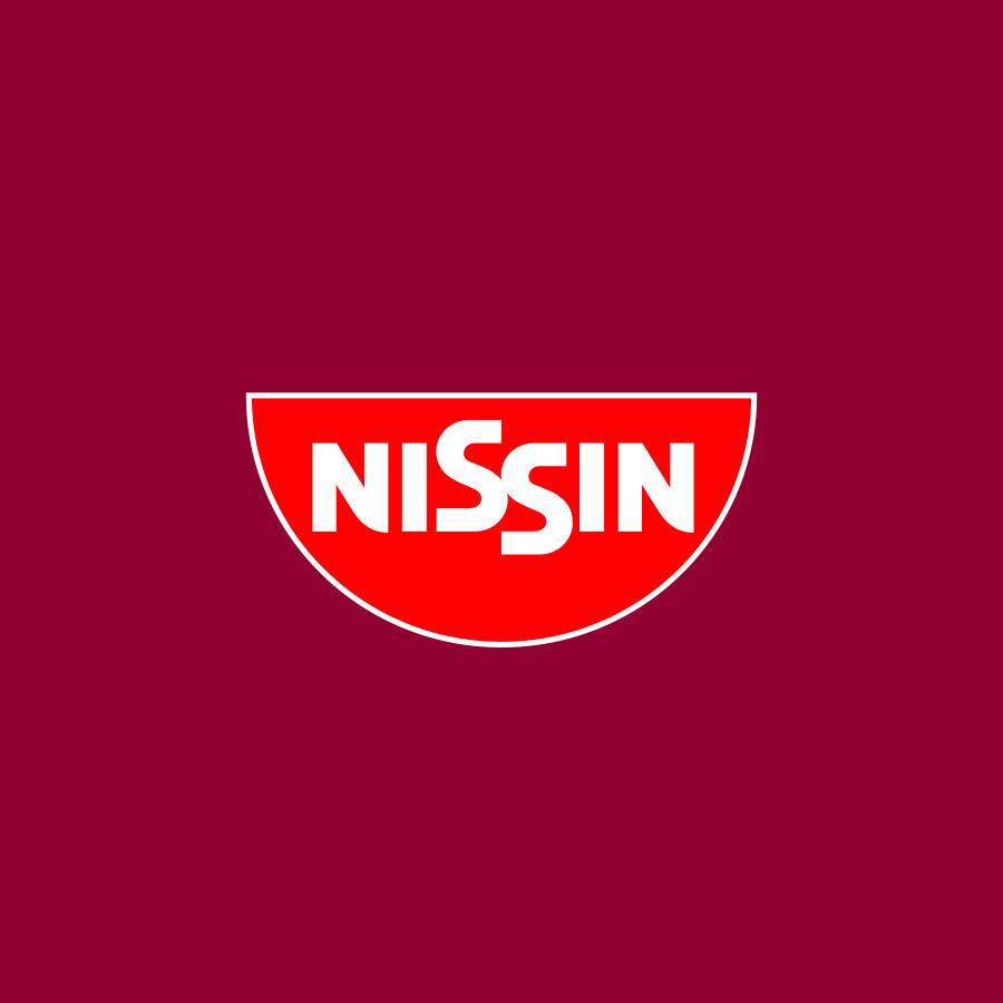 Logotipo Nissin portfólio Estúdio E | Agência de Comunicação