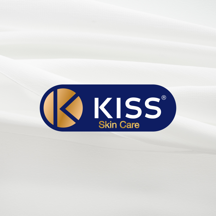 Logotipo Kiss Skin Care portfólio Estúdio E | Agência de Comunicação